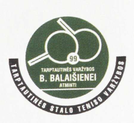 Bronės Balaišienės taurės logotipas