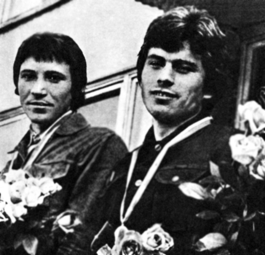 P. Šiurskas (dešinėje) ir A. Korolkovas – 1977 pasaulio baidarių irklavimo čempionai