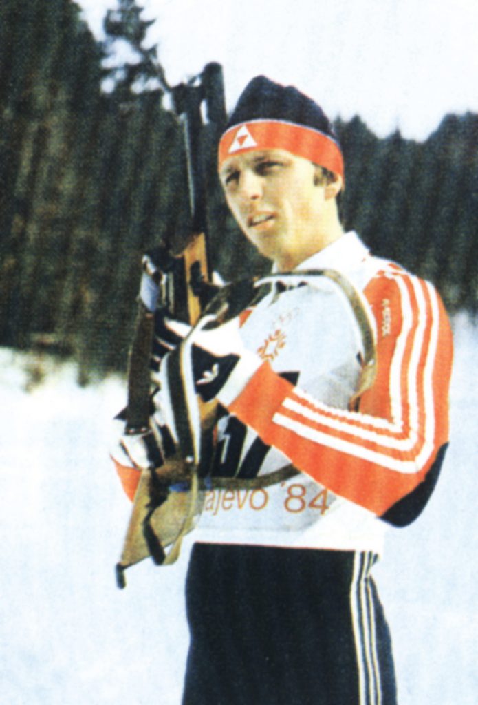 Biatlonininkas A. Šalna – 1984 olimpinis čempionas