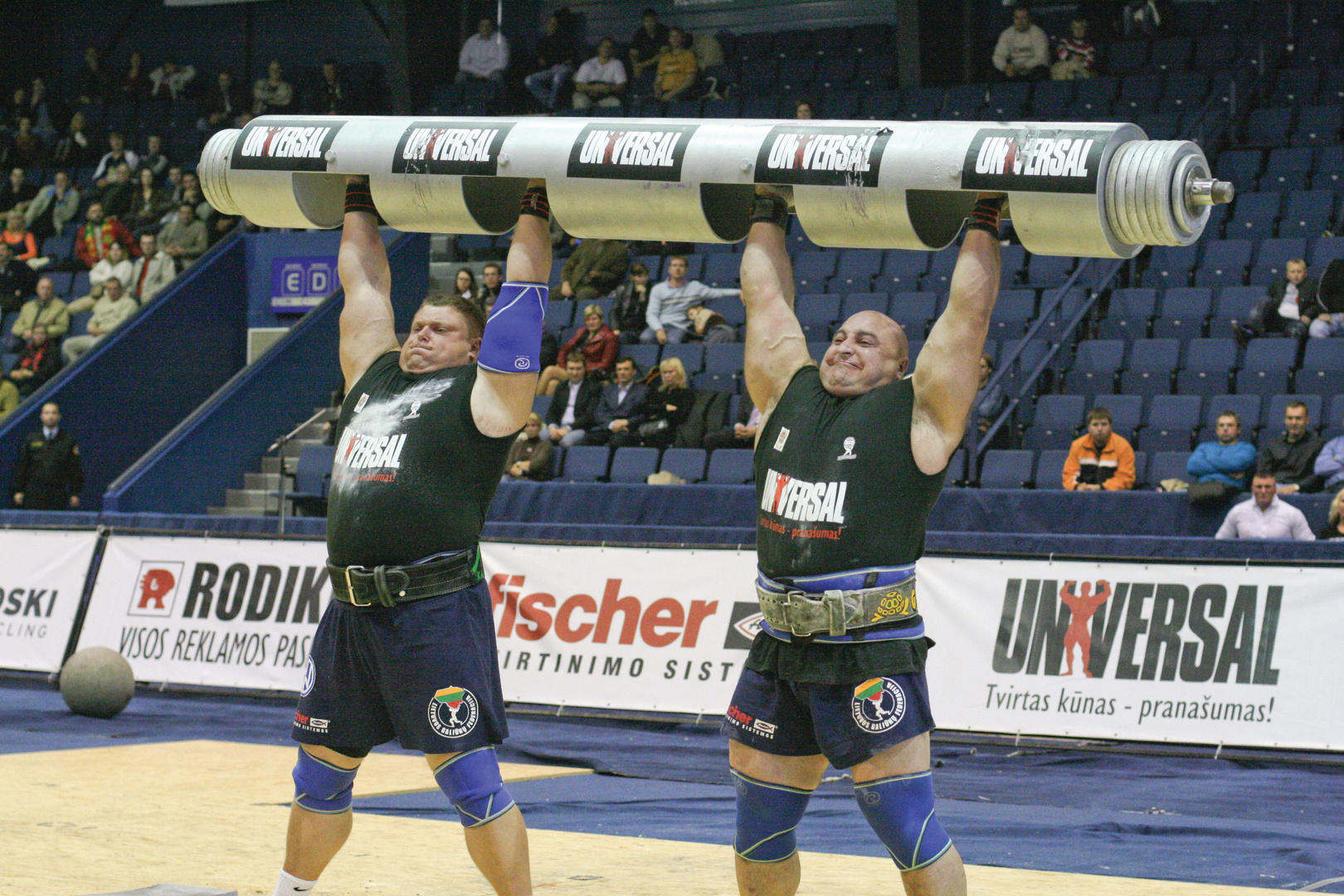 Ž. Savickas (kairėje) ir V. Blekaitis (2007)