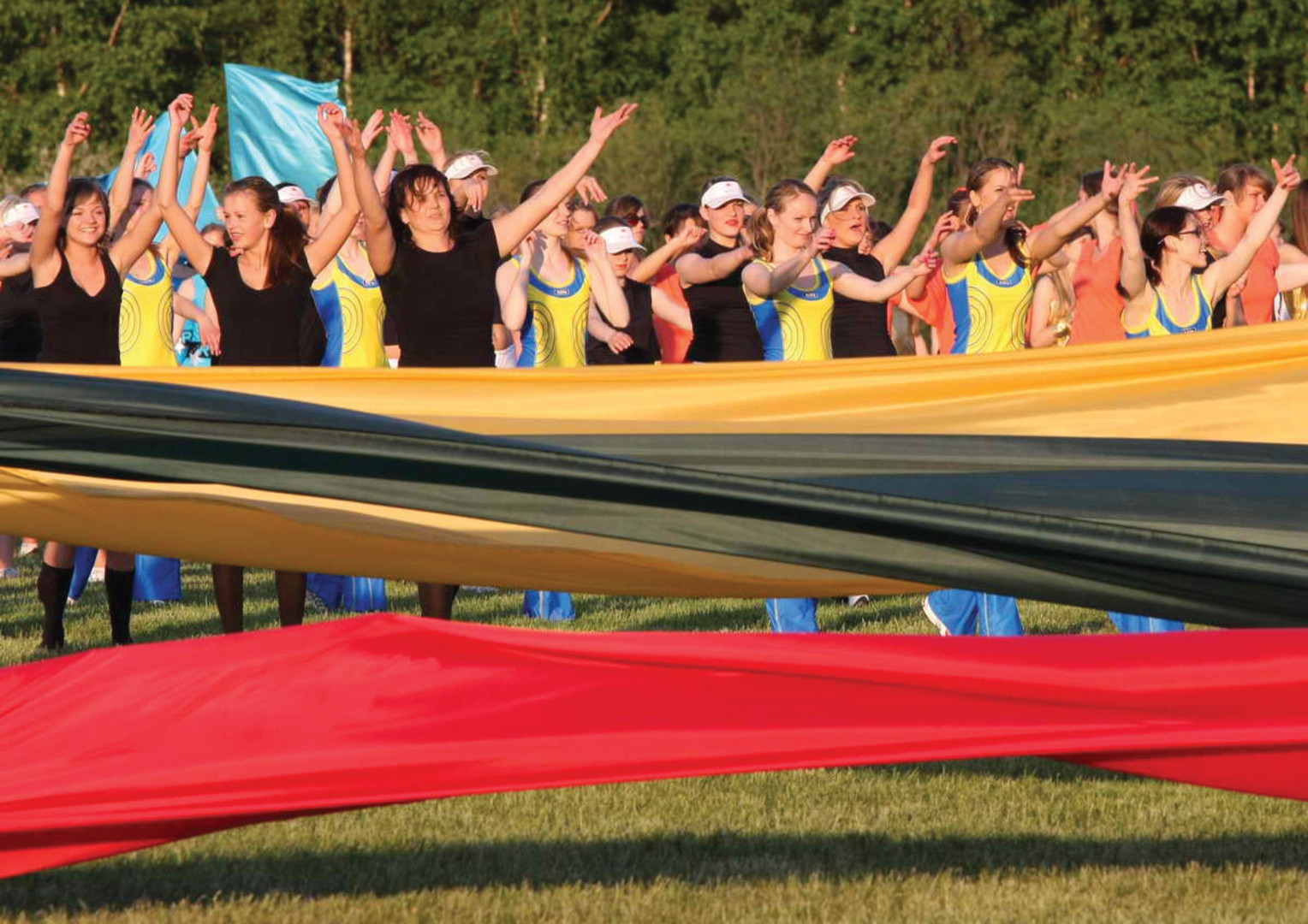 Tradicinio Lietuvos asociacijos Sportas visiems festivalio atidarymas (2009 Palanga)