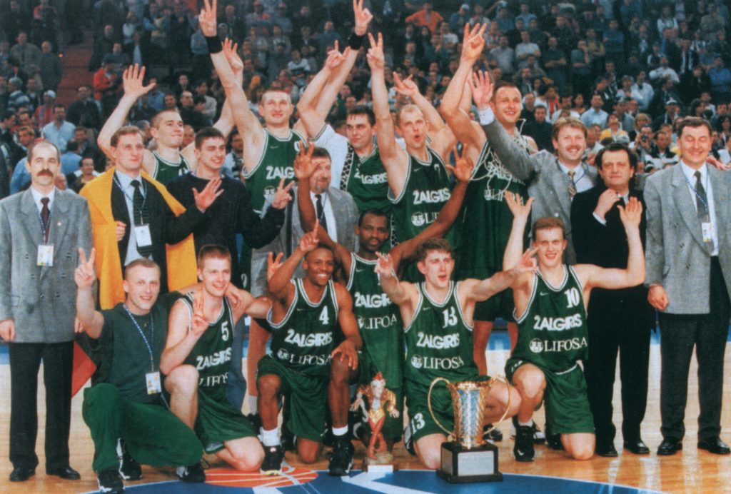 Kauno Žalgirio krepšinio komanda – 1999 Eurolygos čempionė
