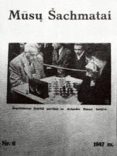 Žurnalo „Mūsų šachmatai“ viršelis