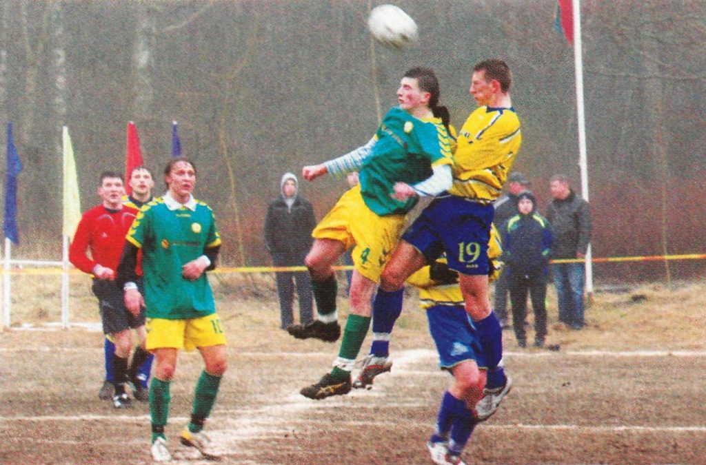 2007 tradicinio tarptautinio futbolo turnyro Palangos Juzė momentas