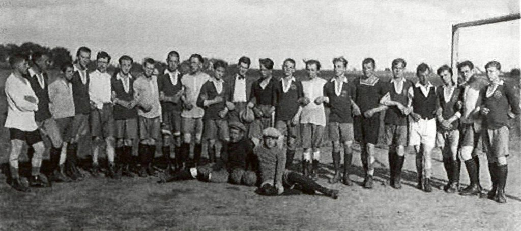 1925 futbolo rungtynių Biržai–Pasvalys komandos