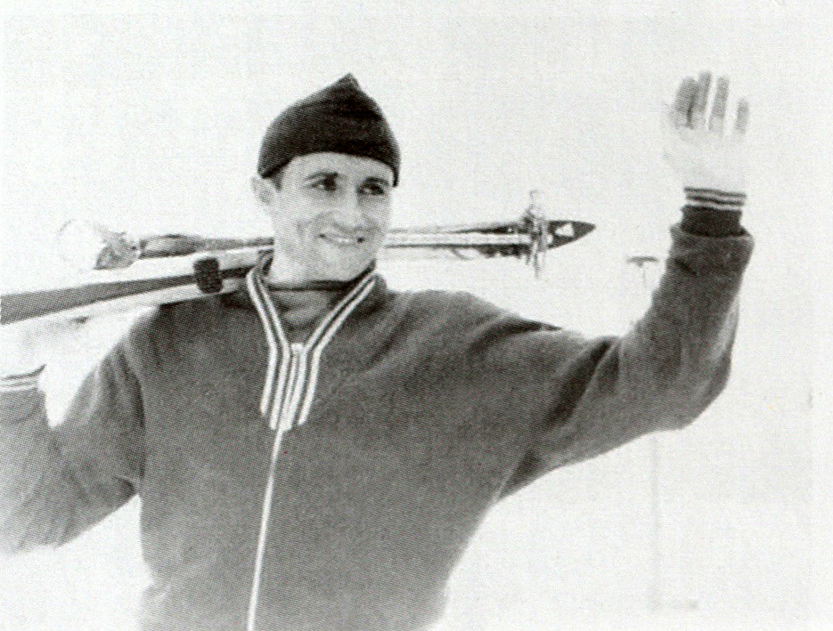 Tris kartus sporto meistras J. Skernevičius 1961 Almatoje (Kazachija)