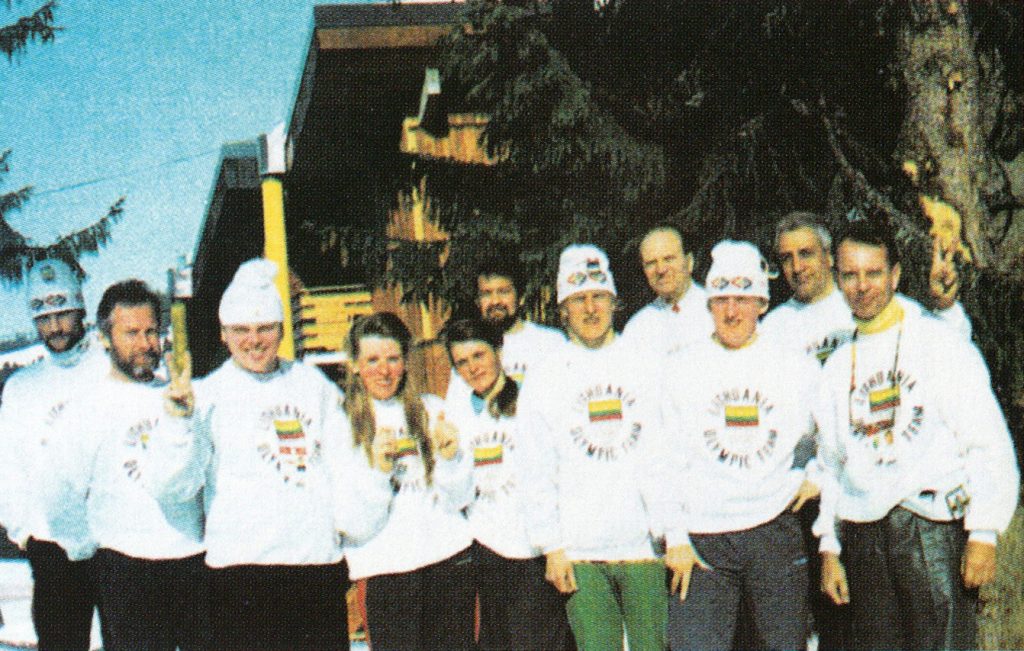 Lietuvos olimpinė delegacija 1992 žiemos olimpinėse žaidynėse Albervilyje