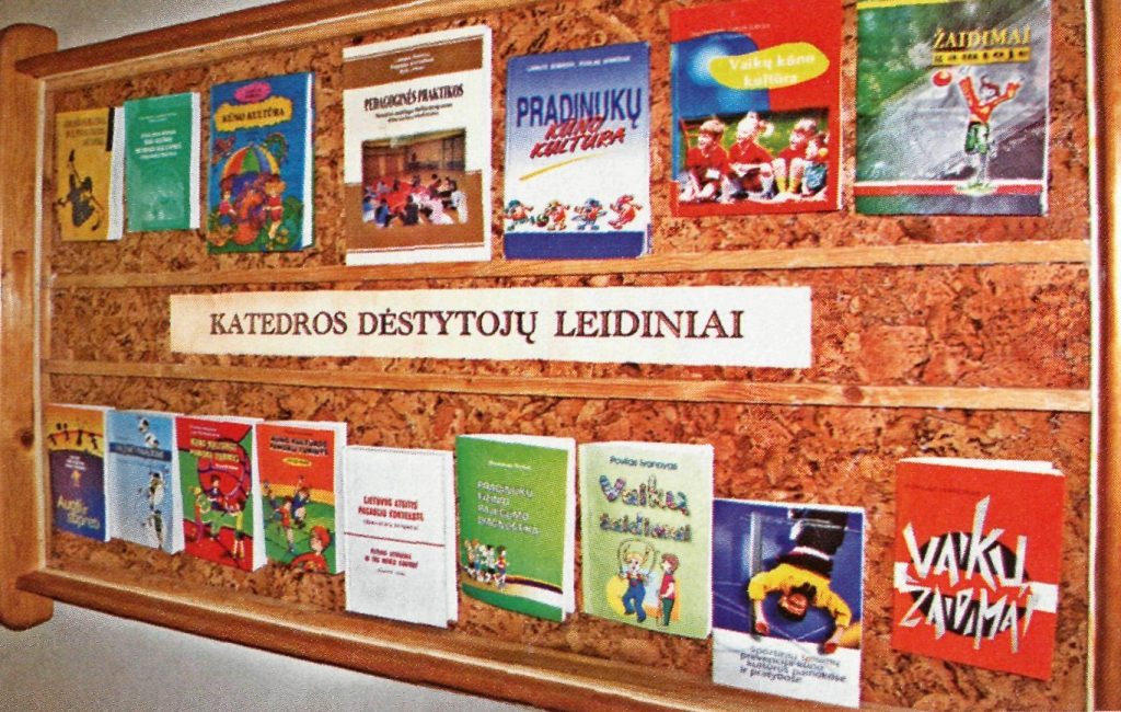 2008 Kūno kultūros ir sporto edukologijos katedros leidiniai