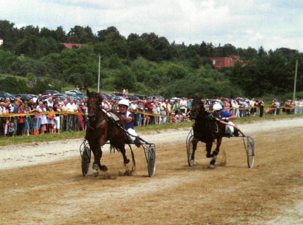 Žirgų lenktynės hipodrome