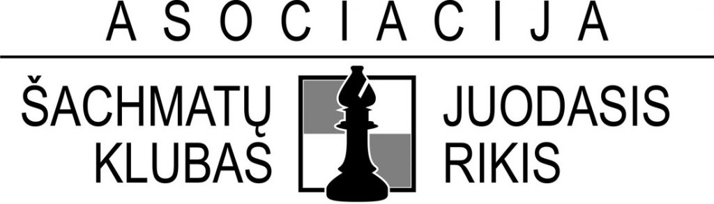 Ukmergės rajono asociacijos šachmatų klubo Juodasis rikis logotipas