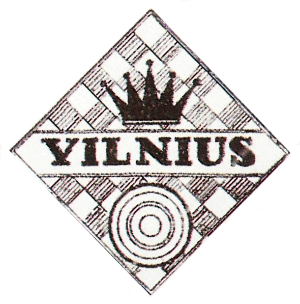 Vilniaus miesto šachmatų ir šaškių sporto mokyklos logotipas