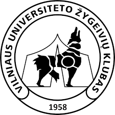 Vilniaus univesiteto žygeivių klubo logotipas