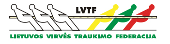 Lietuvos virvės traukimo federacijos logotipas