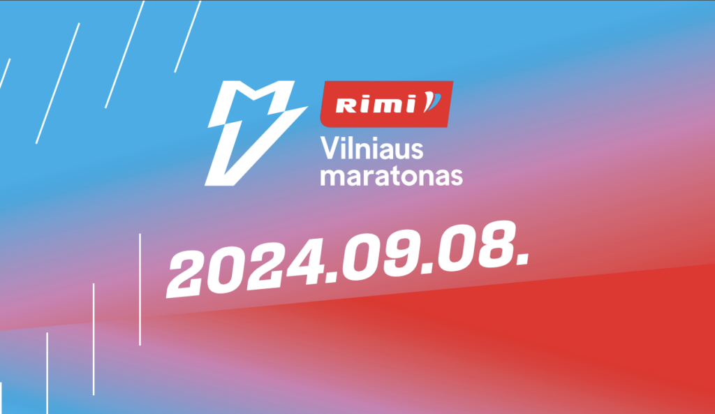 Rimi Vilniaus maratono logotipas