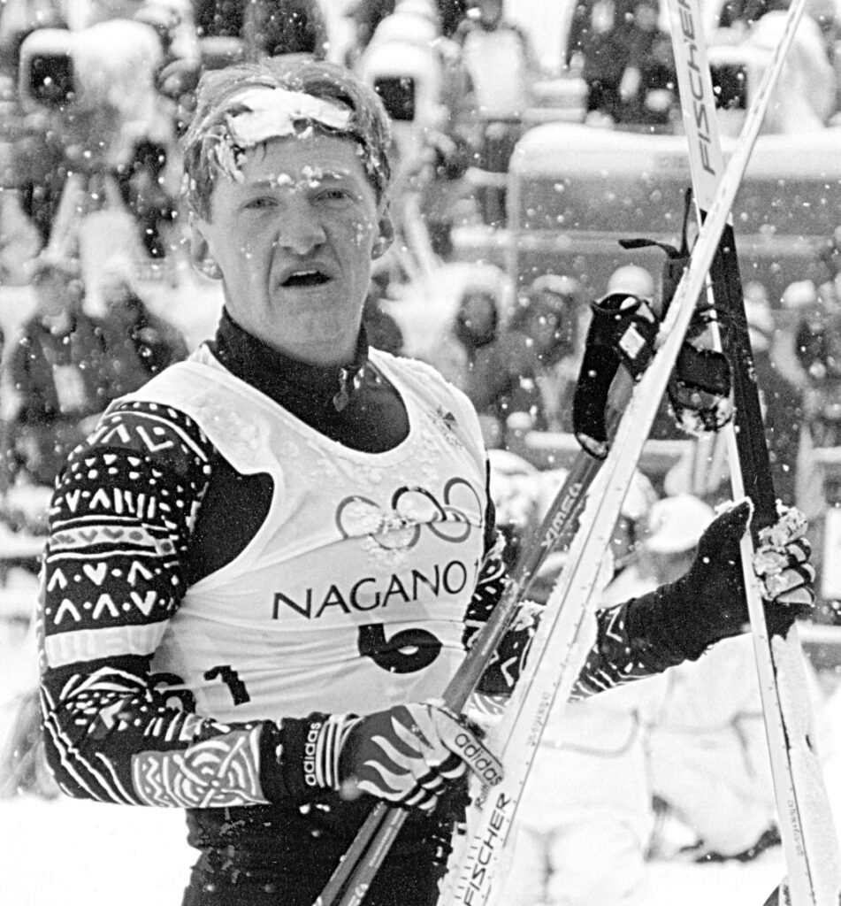 Slidininkas Ričardas Panavas 1998 m. Nagano žiemos olimpinėse žaidynėse