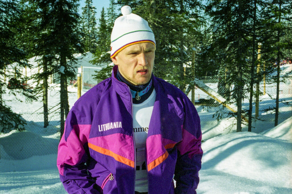 Gintaras Jasinskas 1994 Lillehamerio žiemos olimpinėse žaidynėse
