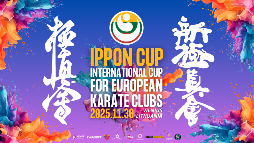 Turnyro „IPPON CUP 2025“ afiša